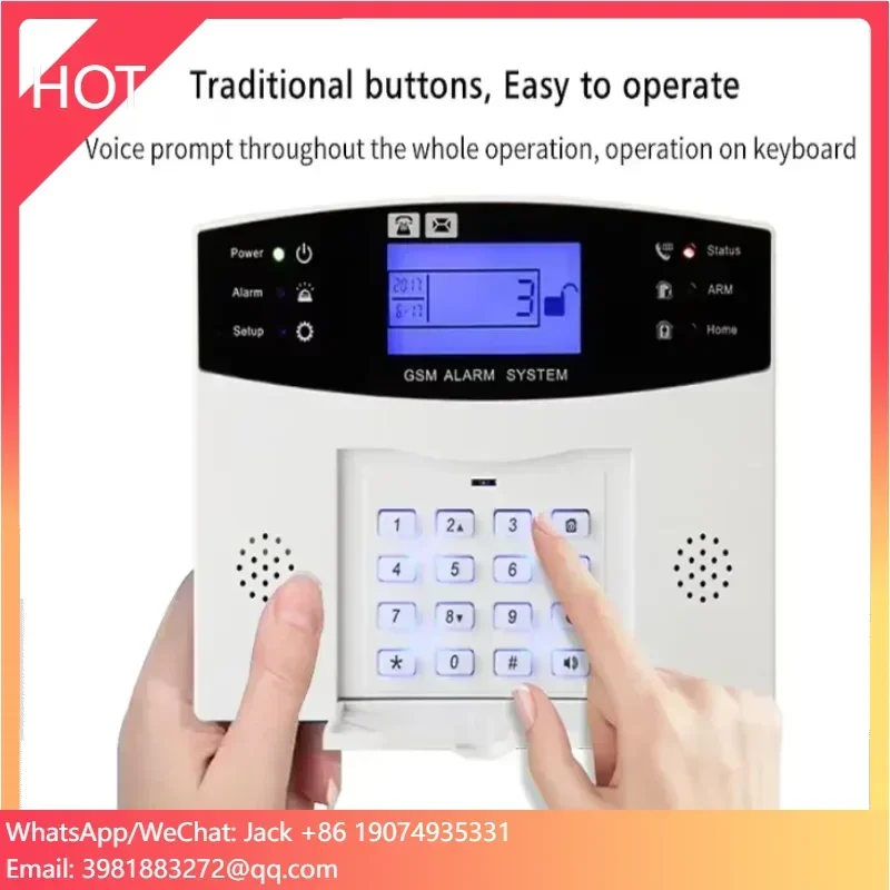 Alex Google Compatible Tuya Smart Alarm System with 110db Siren GSM Wifi PSTN 433mhz Wireless Home Burglar Security Alarms Kit
Alex Google Compatible Tuya Smart Alarm System with 110db Siren GSM Wifi PSTN 433mhz Wireless Home Burglar Security Alarms Kit