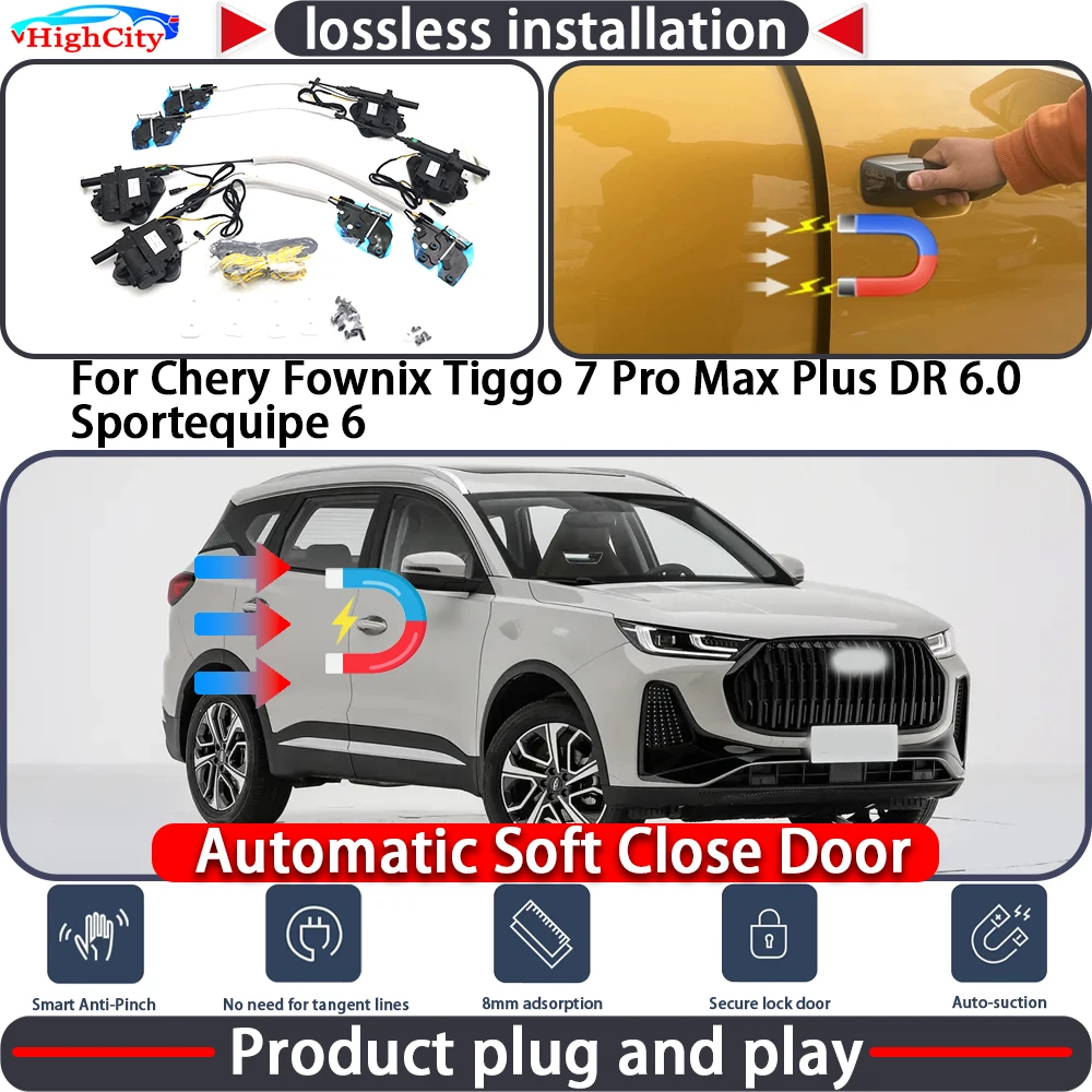 Closing Door Lock Actuator for Chery Fownix Tiggo 7 Pro Max Plus DR 6.0 Sportequipe 6 Soft Close Power Latch System Auto Pull
Closing Door Lock Actuator for Chery Fownix Tiggo 7 Pro Max Plus DR 6.0 Sportequipe 6 Soft Close Power Latch System Auto Pull