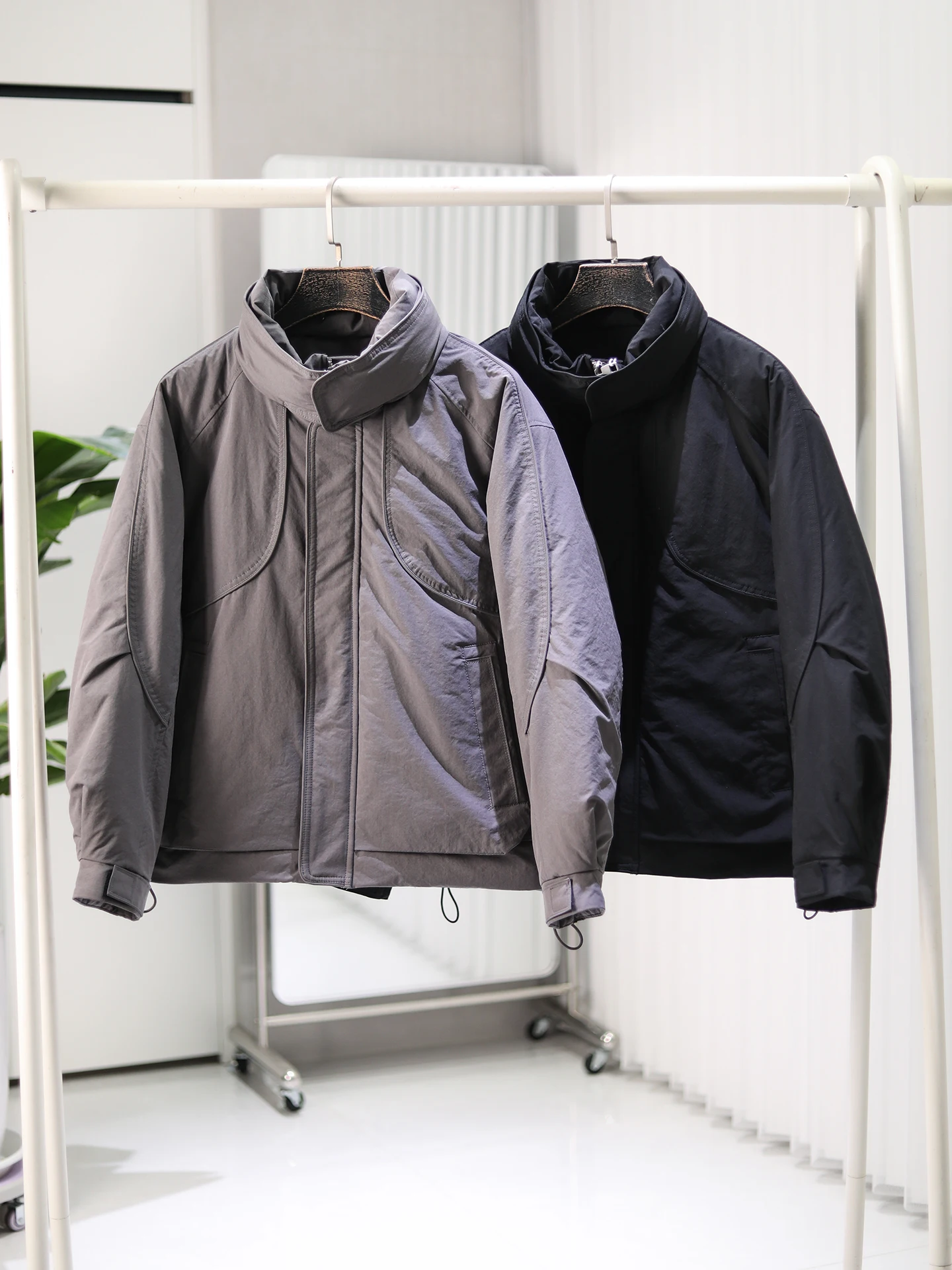 Men's Faionable Thiened 3D Tailored down Jaet Stand Collar Warmth Windproof Winter Polyester Fiber Casual Sle Coat
Men's Faionable Thiened 3D Tailored down Jaet Stand Collar Warmth Windproof Winter Polyester Fiber Casual Sle Coat