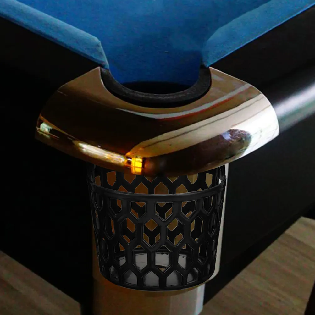 Billiard Table Plastic Drop Ball Pocket Holder Storage Container for Pool Table Accessories Billiards Drop Pockets
Billiard Table Plastic Drop Ball Pocket Holder Storage Container for Pool Table Accessories Billiards Drop Pockets