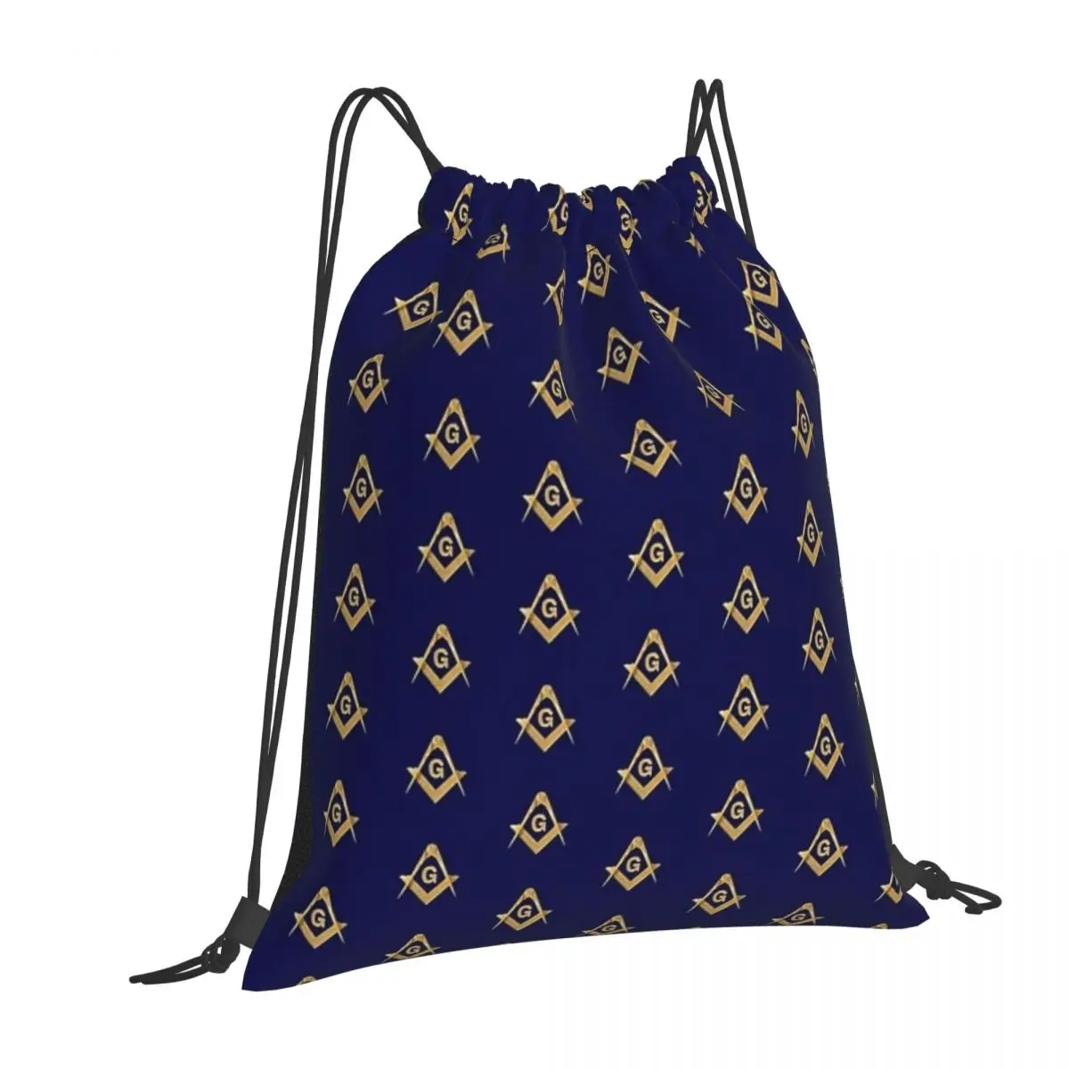 Freemason Pattern Gold Blue Square And Compass Masonic Backpacks FashionDrawstring Bags Sundries Bag Book Bags for Travel School
Freemason Pattern Gold Blue Square And Compass Masonic Backpacks FashionDrawstring Bags Sundries Bag Book Bags for Travel School