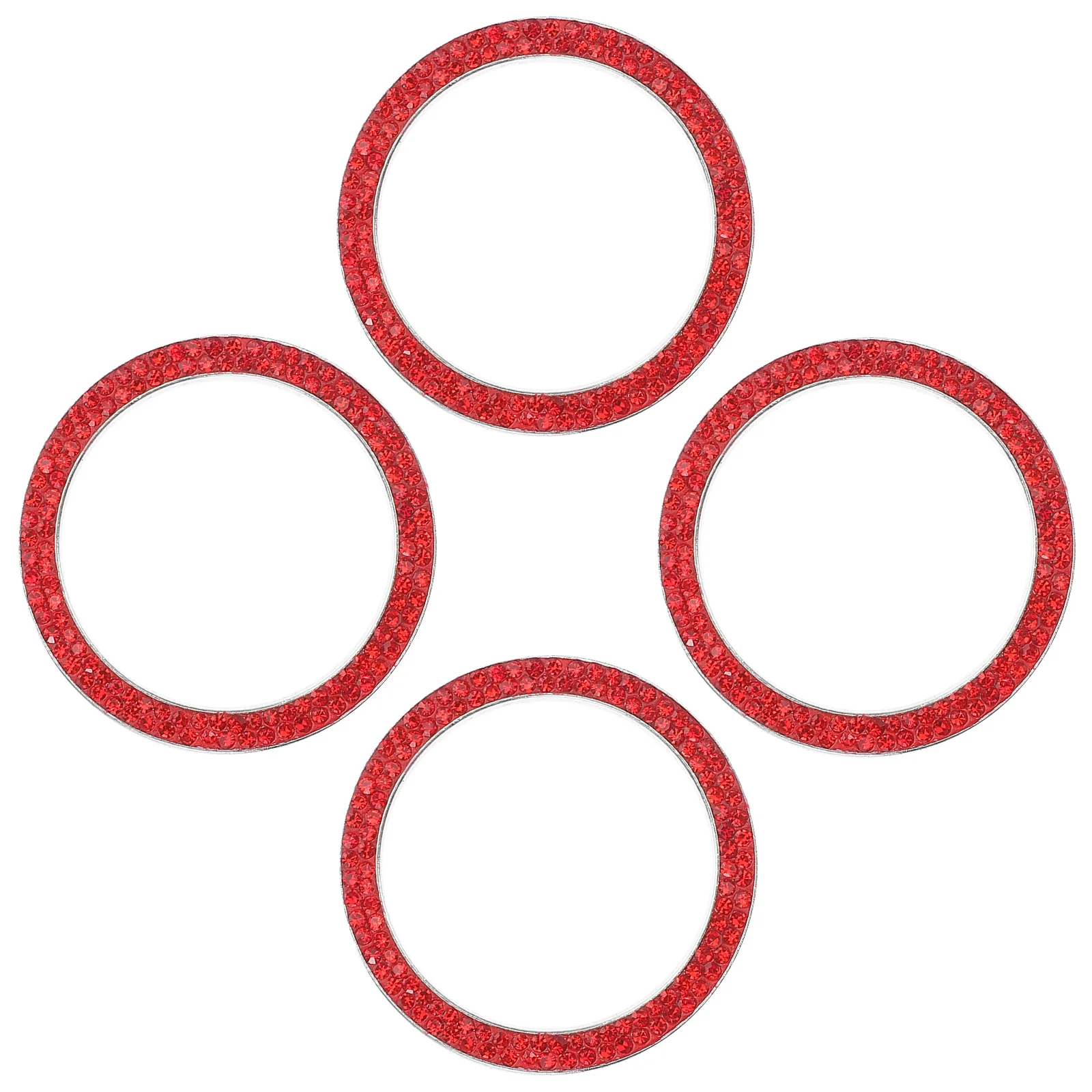 4pcs Push Start Button Cover Crystal Bling Car Accessories Interior Decorative Ring Red Universal Fit Easy Install Switch Relay
4pcs Push Start Button Cover Crystal Bling Car Accessories Interior Decorative Ring Red Universal Fit Easy Install Switch Relay