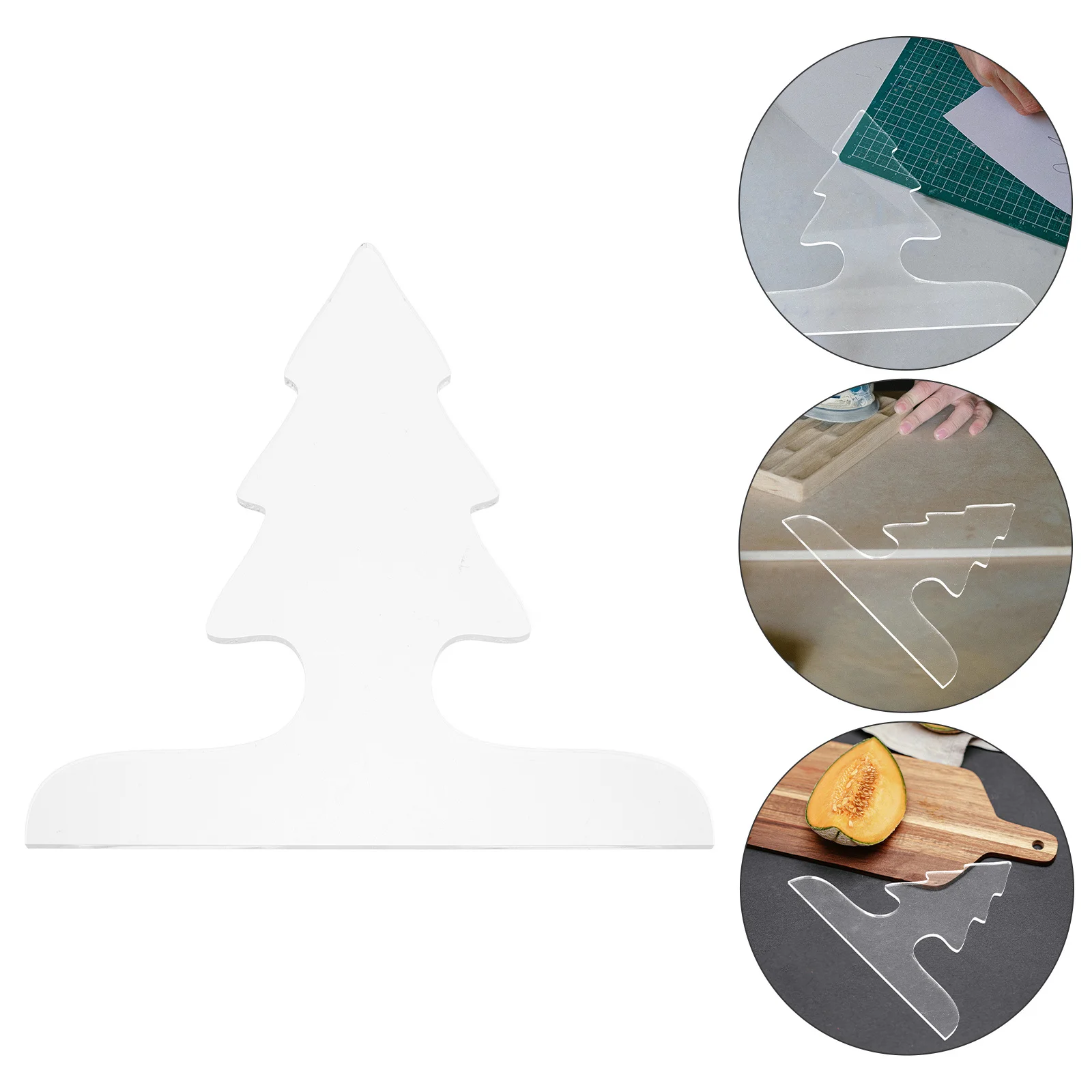Christmas Tree Cutting Board Handle Clear Acrylic Stencil Wood Working Kitchen Tool Practical Acrylic Charcuterie Template
Christmas Tree Cutting Board Handle Clear Acrylic Stencil Wood Working Kitchen Tool Practical Acrylic Charcuterie Template