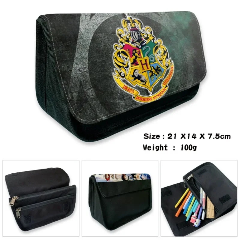 Harry Potter School Badge Pencil Bag Student Large Capacity Pen Case Wallet Stationery Organizer
Harry Potter School Badge Pencil Bag Student Large Capacity Pen Case Wallet Stationery Organizer