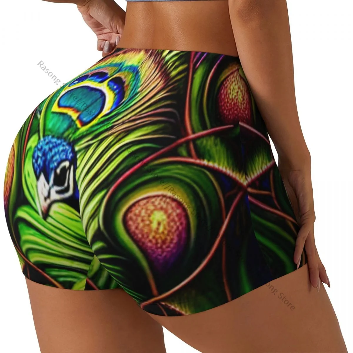 Шорты для йоги с психоделической иллюстрацией павлина, женские байкерские плотные эластичные спортивные леггинсы для тренировок, спортивная одежда
Шорты для йоги с психоделической иллюстрацией павлина, женские байкерские плотные эластичные спортивные леггинсы для тренировок, спортивная одежда