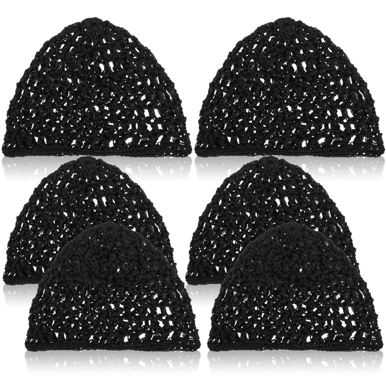 6 Pcs Elastic Hair Nets Nets Thick Elastic Mesh Crochet Long Braids Curly Hair Bathing Covers Headdress Practical Durable
6 Pcs Elastic Hair Nets Nets Thick Elastic Mesh Crochet Long Braids Curly Hair Bathing Covers Headdress Practical Durable
