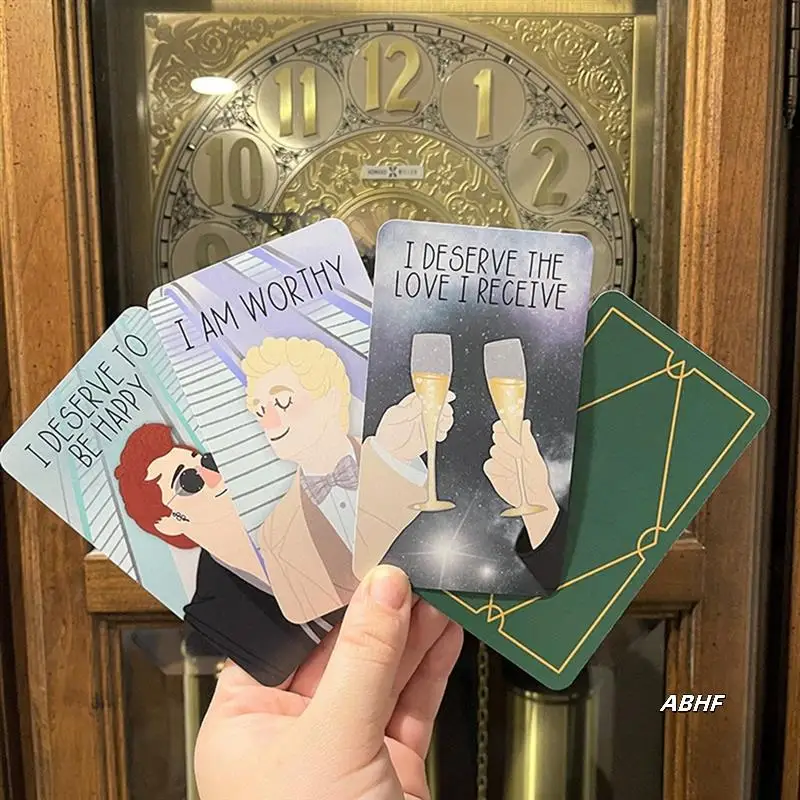 20 шт., колода Affirmation Good Omens, пророк, прекрасная фигура Таро, гадание, карты пророчности Таро
20 шт., колода Affirmation Good Omens, пророк, прекрасная фигура Таро, гадание, карты пророчности Таро
