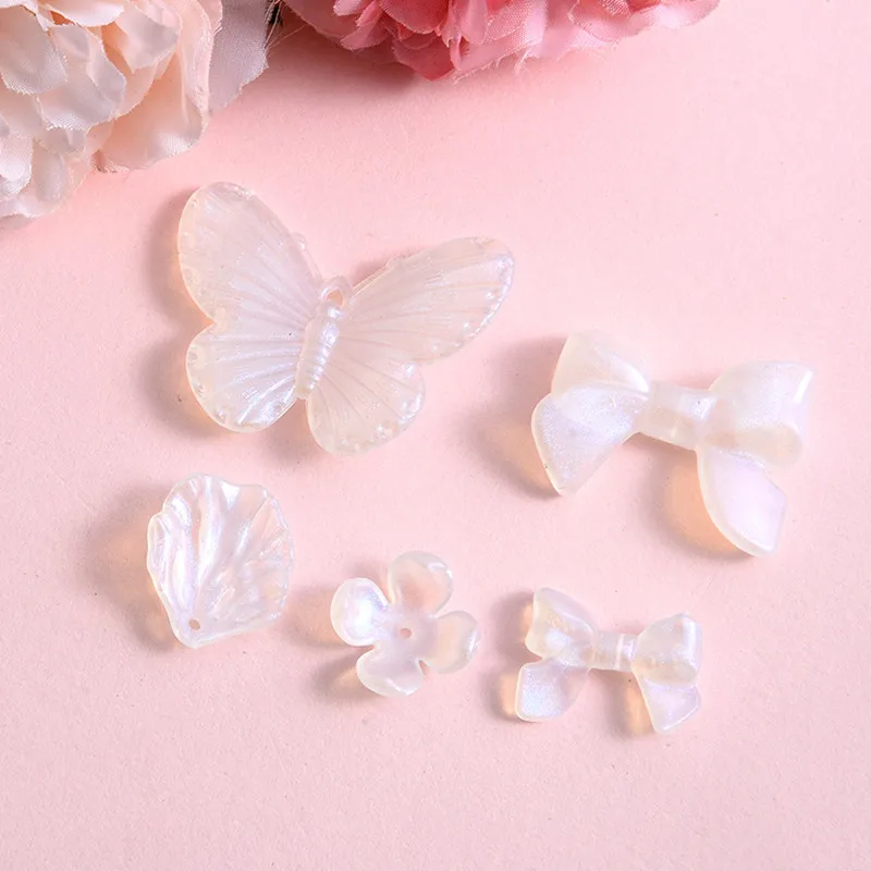 20Pcs Wholesale Mini Transparent White Butterfly Rose Bow Flower Flatback Ornament Scrapbooking DIY Jewelry Craft Accessories
20Pcs Wholesale Mini Transparent White Butterfly Rose Bow Flower Flatback Ornament Scrapbooking DIY Jewelry Craft Accessories
