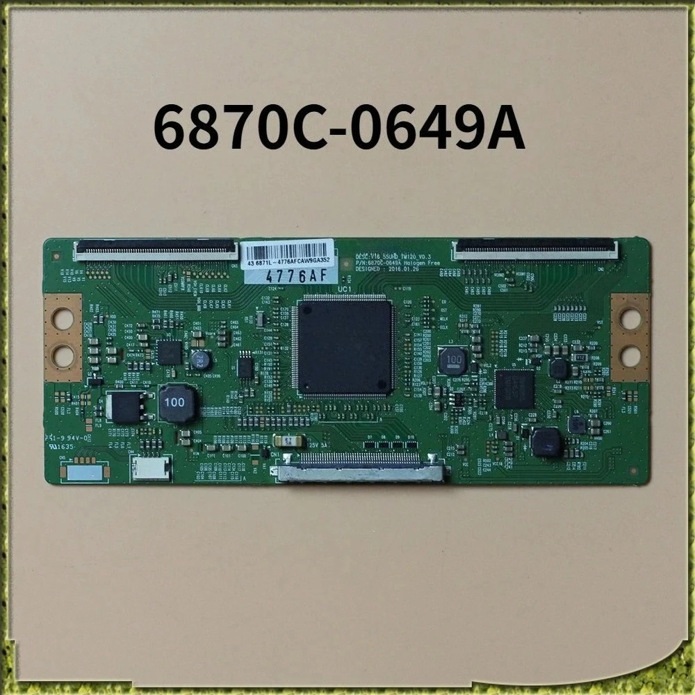 6870C-0649A T CON Board for 43'' TV Original T-con V16_55UHD_TM120_0.3 TCON 6870C 0649A V1655UHDTM1200.3 6870C0649A T-con Card
6870C-0649A T CON Board for 43'' TV Original T-con V16_55UHD_TM120_0.3 TCON 6870C 0649A V1655UHDTM1200.3 6870C0649A T-con Card