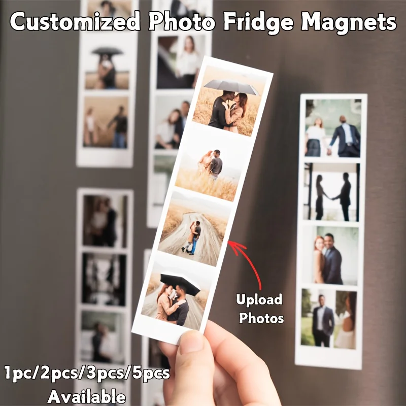 Customized Photo Strip Refrigerator Magnets Creative Home Kitchen Party Decoration Family Album Wedding Memorial Life Memories
Customized Photo Strip Refrigerator Magnets Creative Home Kitchen Party Decoration Family Album Wedding Memorial Life Memories
