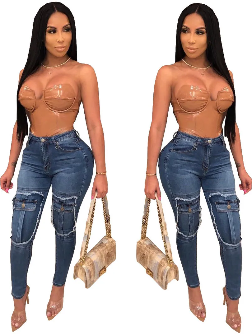 High Waist Slim Fit Ankle Pants Fake ket Casual Sle Faux ket Tapered Leggings High Waist Long Pants Women's Jeans
High Waist Slim Fit Ankle Pants Fake ket Casual Sle Faux ket Tapered Leggings High Waist Long Pants Women's Jeans