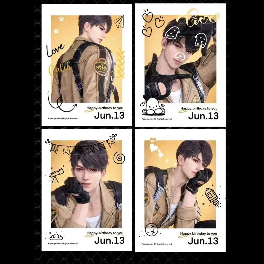 4 шт./компл. ломо-карты Love And DeepSpace с Syrus Zayne Xavier Rafayel, дизайн с днем рождения, маленькие фотокарточки для фанатов, подарок
4 шт./компл. ломо-карты Love And DeepSpace с Syrus Zayne Xavier Rafayel, дизайн с днем рождения, маленькие фотокарточки для фанатов, подарок