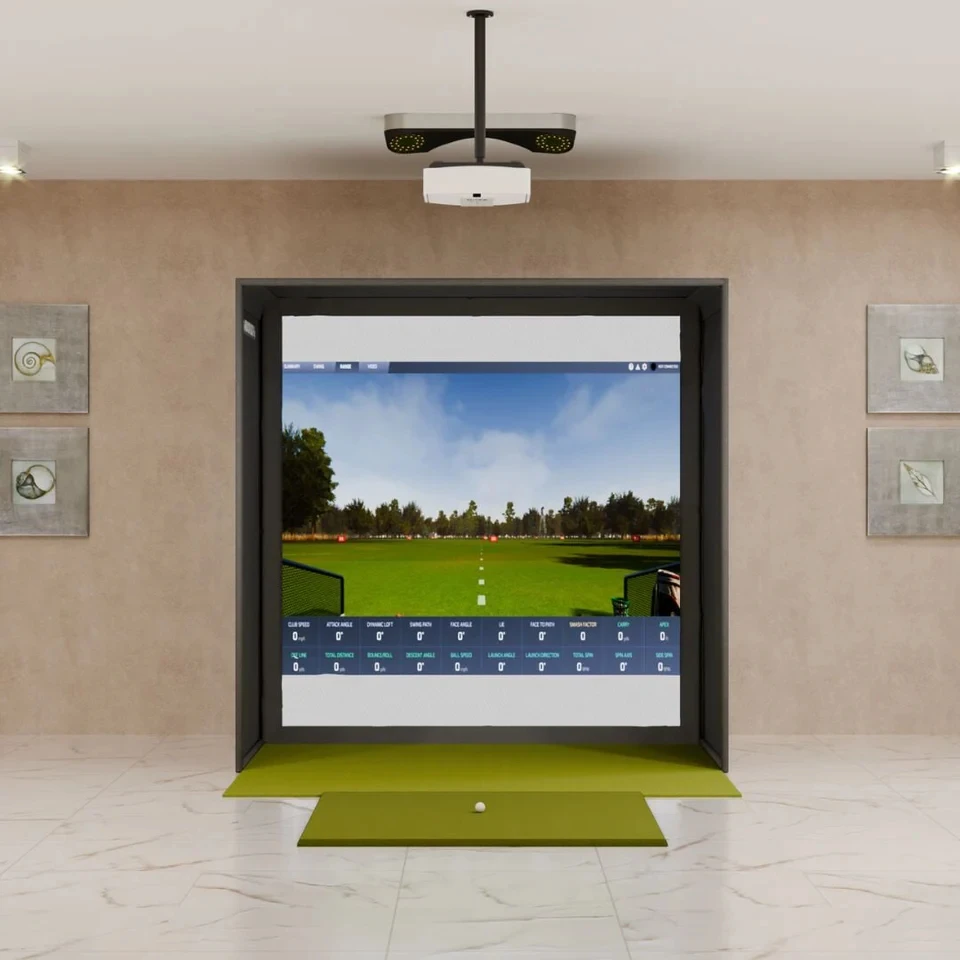 Factory Price Wholesale Custom Size Triple Layer Air Mesh Sound Proofing Golf Simulator Enclosure
Factory Price Wholesale Custom Size Triple Layer Air Mesh Sound Proofing Golf Simulator Enclosure