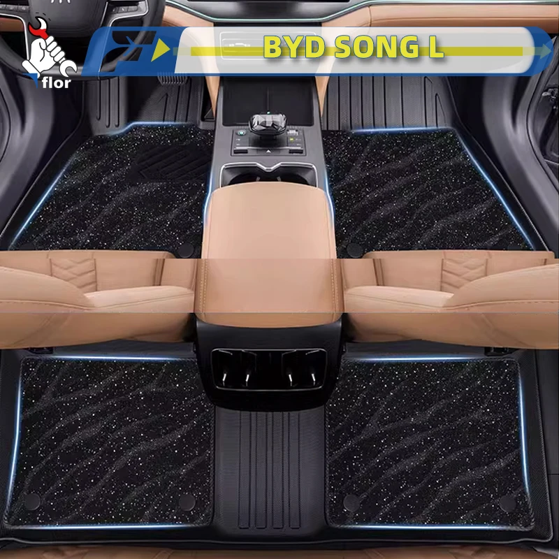 For Left-hand Drive Car Floor Mat BYD SONG L EV DM-i 2024 Custom Fit Full Surround Foot Mat Interior Protection Liner
For Left-hand Drive Car Floor Mat BYD SONG L EV DM-i 2024 Custom Fit Full Surround Foot Mat Interior Protection Liner
