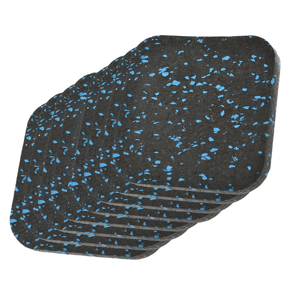 8pcs Shock Absorbing Rubber Pads 100x100x10mm Black Blue Gym Mat Treadmill Accessories Noise Reduction Vibration Floor Padding
8pcs Shock Absorbing Rubber Pads 100x100x10mm Black Blue Gym Mat Treadmill Accessories Noise Reduction Vibration Floor Padding