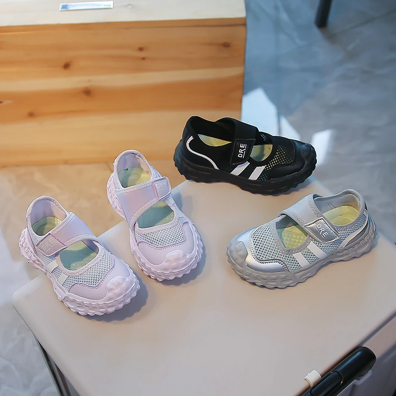 Boys Girls Sports Sandals Mesh Breathable Children Tennis Shoes Non-slip Casual 2026 Summer New Kids Fashion Shoes Soft Bottom
Boys Girls Sports Sandals Mesh Breathable Children Tennis Shoes Non-slip Casual 2026 Summer New Kids Fashion Shoes Soft Bottom
