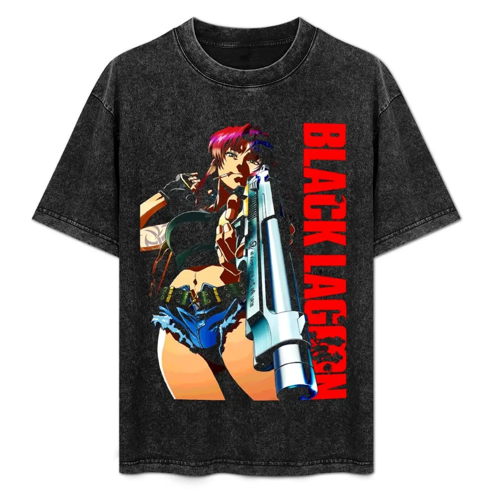 Black Lagoon T-Shirt Fashion Print Casual Short Sleeve
Black Lagoon T-Shirt Fashion Print Casual Short Sleeve