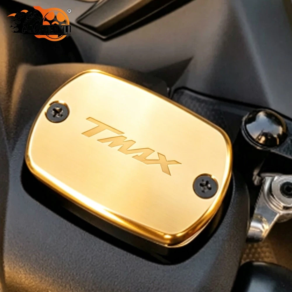 TMAX 500 530 Motorcycle Aluminum Brake Fluid Fuel Reservoir Tank Cap Cover For YAMAHA Tmax500 2008-2011 2010 TMAX530 2012-2018
TMAX 500 530 Motorcycle Aluminum Brake Fluid Fuel Reservoir Tank Cap Cover For YAMAHA Tmax500 2008-2011 2010 TMAX530 2012-2018
