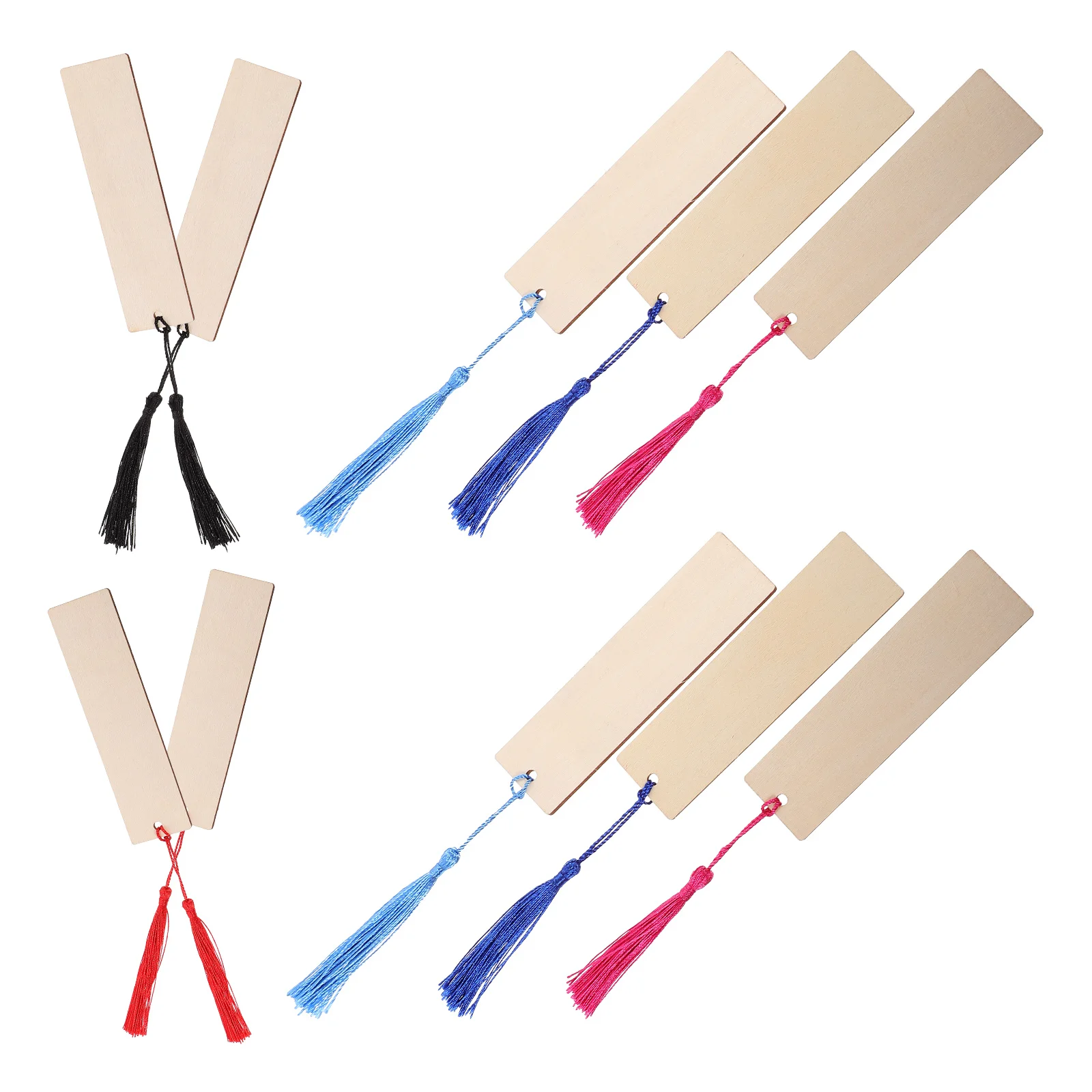 20 Sets Blank Bookmark Bookmarks Diy for Crafts Tag to Decorate Unfinished Wood 
20 Sets Blank Bookmark Bookmarks Diy for Crafts Tag to Decorate Unfinished Wood