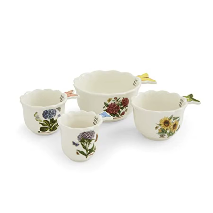 Botanic Garden Bouquet Collection Set of 4 Measuring Cups Measuring Cup Set with Assorted Floral Motifs Made from Dolomite Micr
Botanic Garden Bouquet Collection Set of 4 Measuring Cups Measuring Cup Set with Assorted Floral Motifs Made from Dolomite Micr