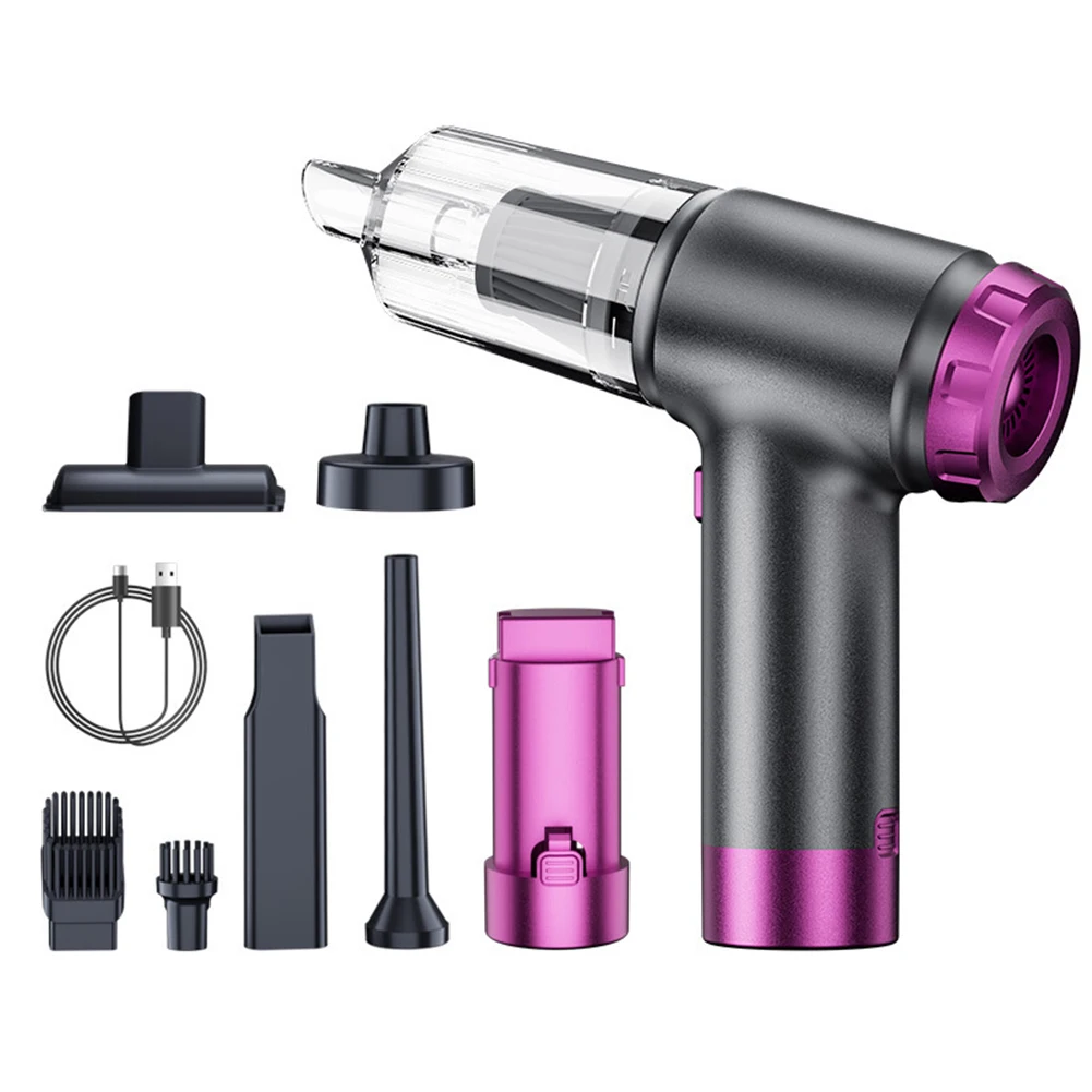 Portable Handheld Vacuums With Powerful Suction of 12000PA Design Perfect For Any Cleaning Task In Your Vehicle Or At Home
Portable Handheld Vacuums With Powerful Suction of 12000PA Design Perfect For Any Cleaning Task In Your Vehicle Or At Home