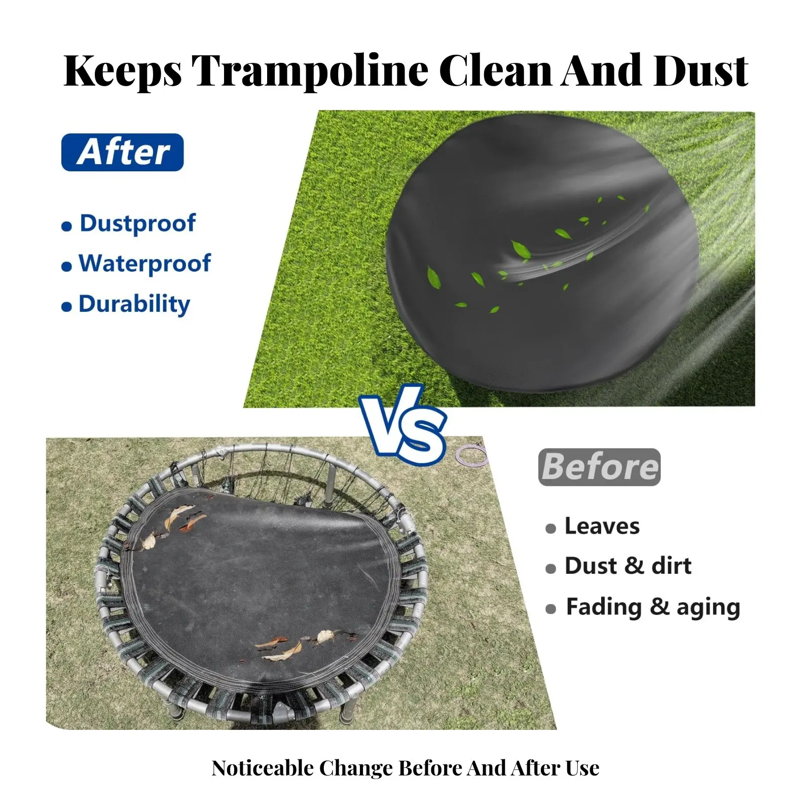 Trampolines Cover Protection Fitness Trampolines Cover Dustproof Outdoor Equipment Accessory
Trampolines Cover Protection Fitness Trampolines Cover Dustproof Outdoor Equipment Accessory
