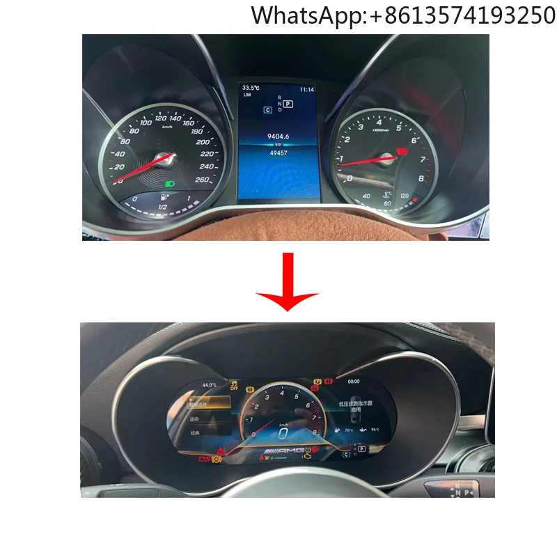 New Dashboard Liquid Crystal Display for Mercedes-Benz C Class GLC X205 X253 2019-2023 Models
New Dashboard Liquid Crystal Display for Mercedes-Benz C Class GLC X205 X253 2019-2023 Models
