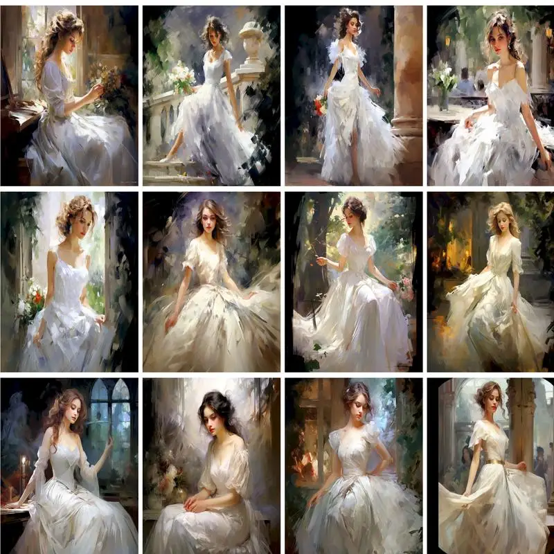 GATYZTORY Acrylic Paint 40x50cm Painting By Numbers For Adults With Frame Women Figure Painting Wall Art Picture For Home Decors
GATYZTORY Acrylic Paint 40x50cm Painting By Numbers For Adults With Frame Women Figure Painting Wall Art Picture For Home Decors