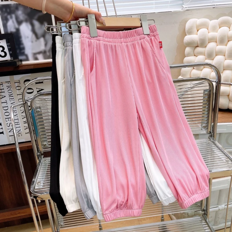 Solid Children Pants Summer Kids Thin Breathable Prevent Mosquito Candy Color Toddler Clothing Lantern Pants for Boys Girls D2L
Solid Children Pants Summer Kids Thin Breathable Prevent Mosquito Candy Color Toddler Clothing Lantern Pants for Boys Girls D2L