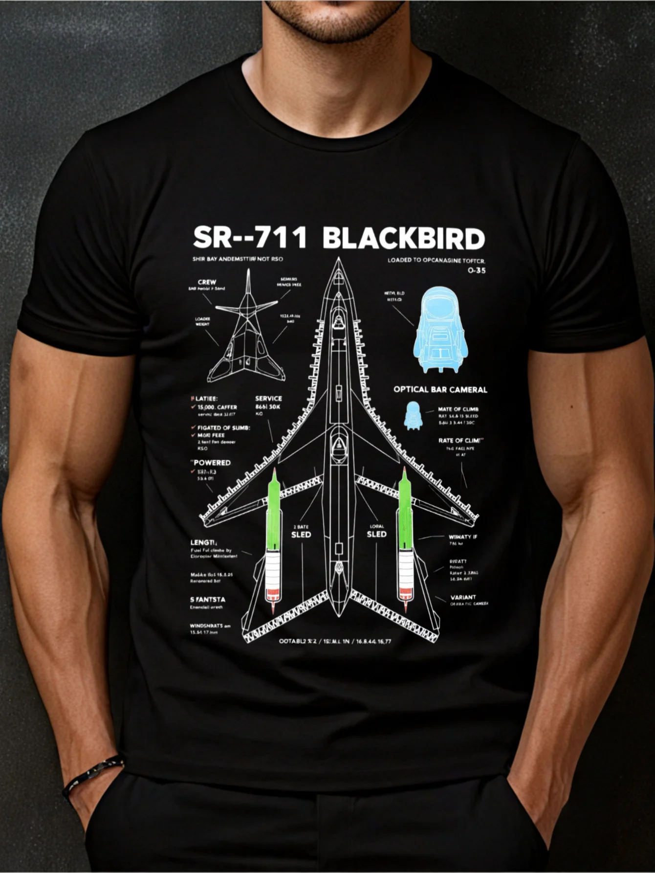 SR-711 Blackbird Схема самолета с принтом для любителей авиации, футболка из 100% хлопка с круглым вырезом и коротким рукавом, летняя повседневная мужская футболка
SR-711 Blackbird Схема самолета с принтом для любителей авиации, футболка из 100% хлопка с круглым вырезом и коротким рукавом, летняя повседневная мужская футболка