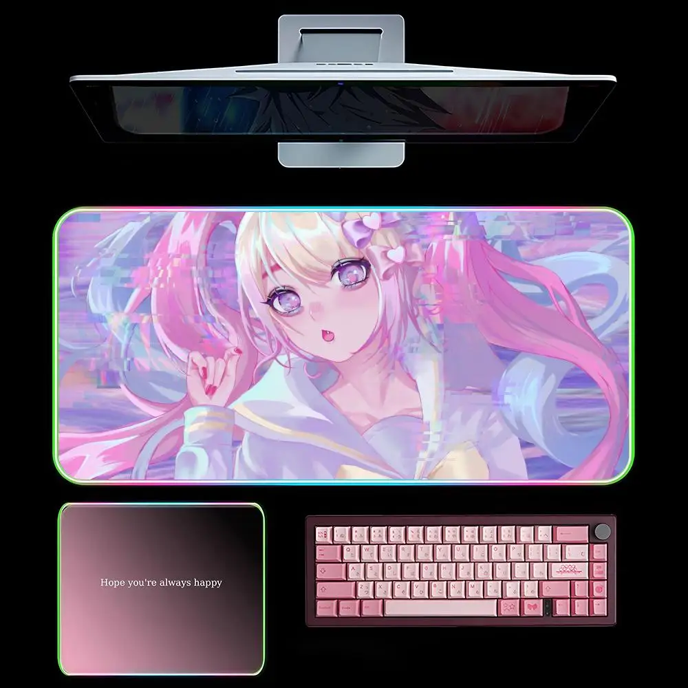 N-NEEDY GIRL OVERDOSE игровой коврик для мыши в стиле аниме RGB игровой коврик для мыши светодиодный большой игровой коврик для мыши XXL коврик для клавиатуры светящийся настольный коврик Bac
N-NEEDY GIRL OVERDOSE игровой коврик для мыши в стиле аниме RGB игровой коврик для мыши светодиодный большой игровой коврик для мыши XXL коврик для клавиатуры светящийся настольный коврик Bac