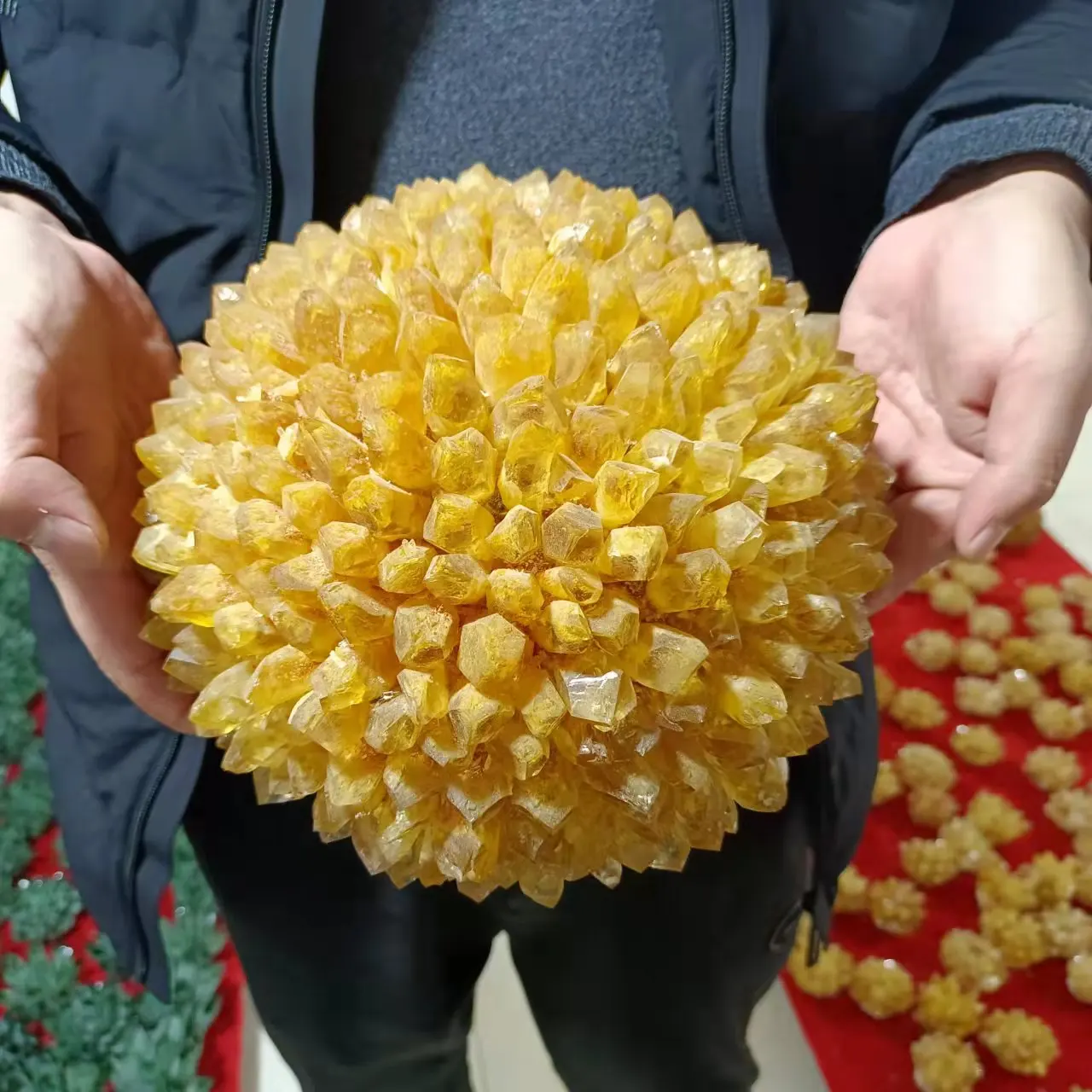 Largenatural newly discovered orange crystal clusters, orange yellow quartz clusters, mineral Reiki, healing, degaussing cluster
Largenatural newly discovered orange crystal clusters, orange yellow quartz clusters, mineral Reiki, healing, degaussing cluster