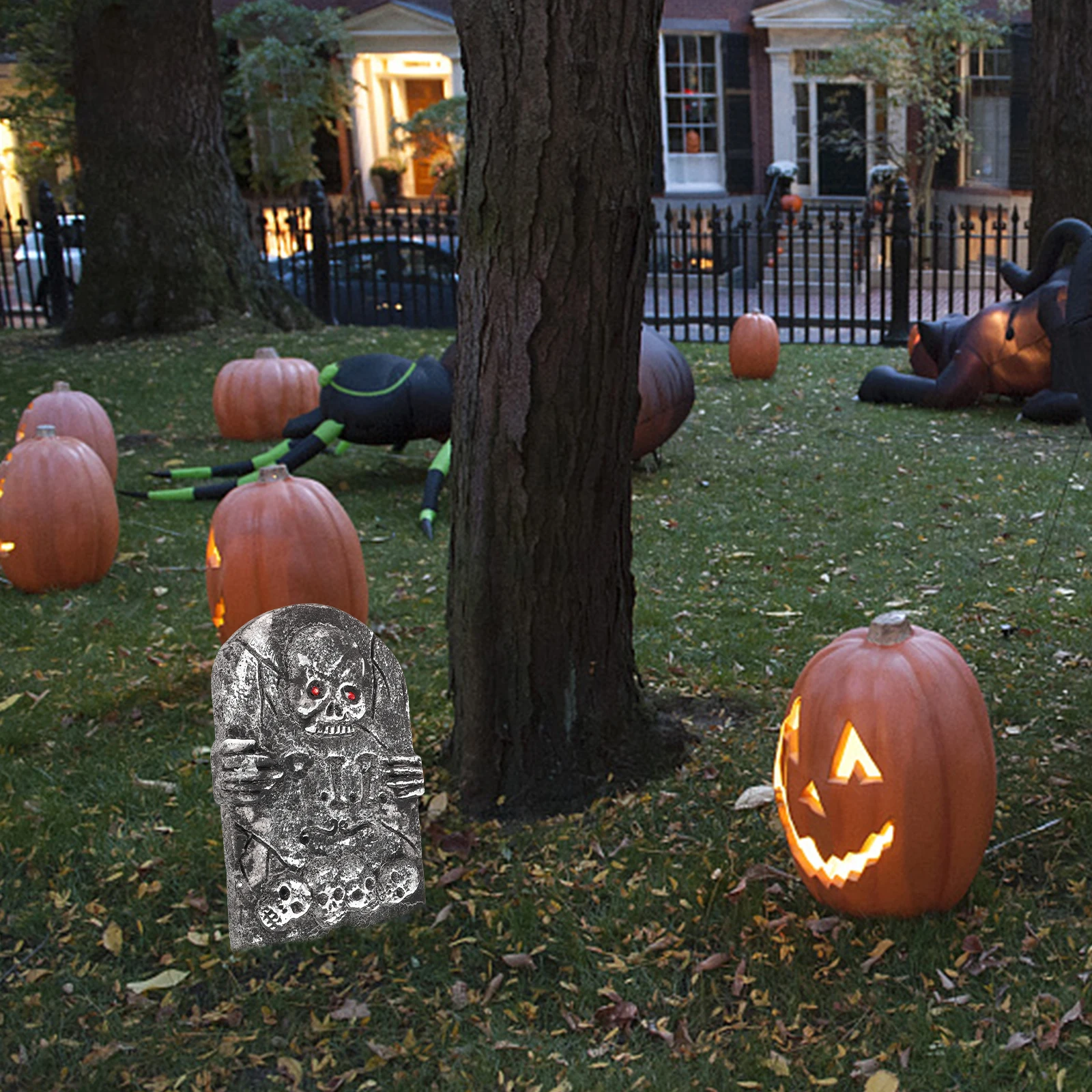 Foam Tombstone Decor Halloween Lightweight Realistic Horror Outdoor Garden Yard Lawn Party Scary Props Grave Stone
Foam Tombstone Decor Halloween Lightweight Realistic Horror Outdoor Garden Yard Lawn Party Scary Props Grave Stone