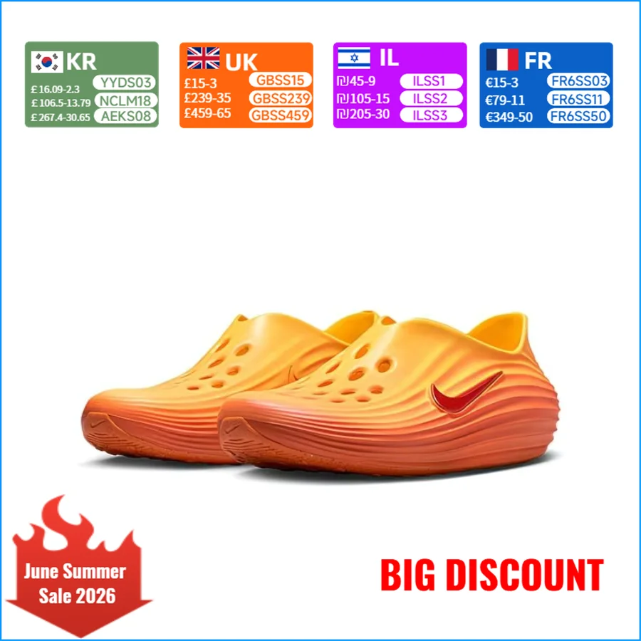 NIKE REACTX REJUVEN8 Men's Sandals: Sporty, Casual, Non-Slip, Durable, Lightweight, Comfortable Outdoor Sandals HV5060-700
NIKE REACTX REJUVEN8 Men's Sandals: Sporty, Casual, Non-Slip, Durable, Lightweight, Comfortable Outdoor Sandals HV5060-700