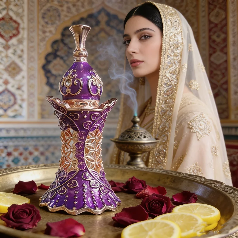 5ml Purple Dubai Fragrance Oil, Rose Lemon Floral Fruity, Alcohol-Free Long Lasting Portable for Date Travel Daily
5ml Purple Dubai Fragrance Oil, Rose Lemon Floral Fruity, Alcohol-Free Long Lasting Portable for Date Travel Daily