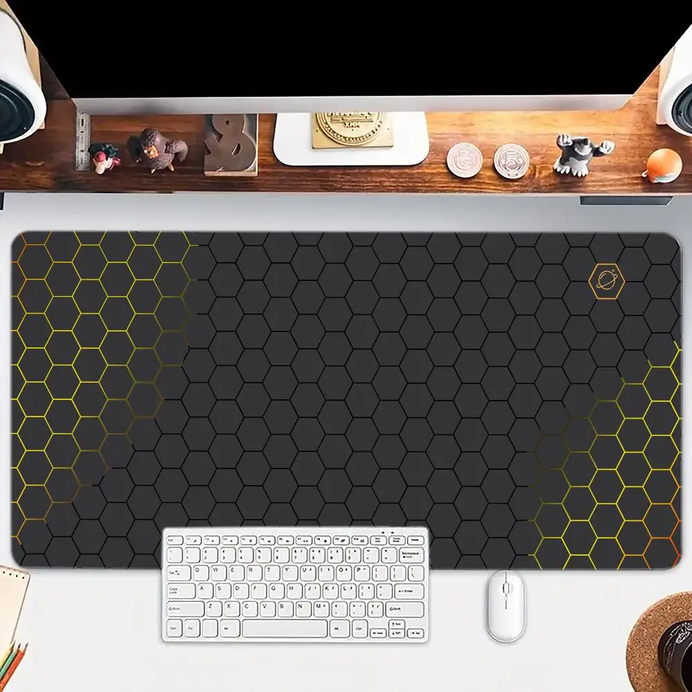 Technology Hexagonal Grid Mouse Pad Large mouse pad, desk pad, anti slip base, washable for office and home use
Technology Hexagonal Grid Mouse Pad Large mouse pad, desk pad, anti slip base, washable for office and home use