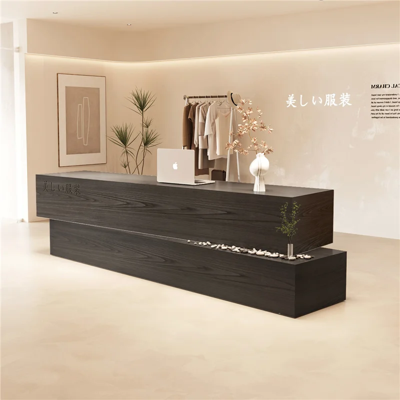 Modern Wood Reception Desks Shop Beauty Bar Luxury Hotel Restaurant Executive Reception Desks Display Bureau Trendy Furniture
Modern Wood Reception Desks Shop Beauty Bar Luxury Hotel Restaurant Executive Reception Desks Display Bureau Trendy Furniture