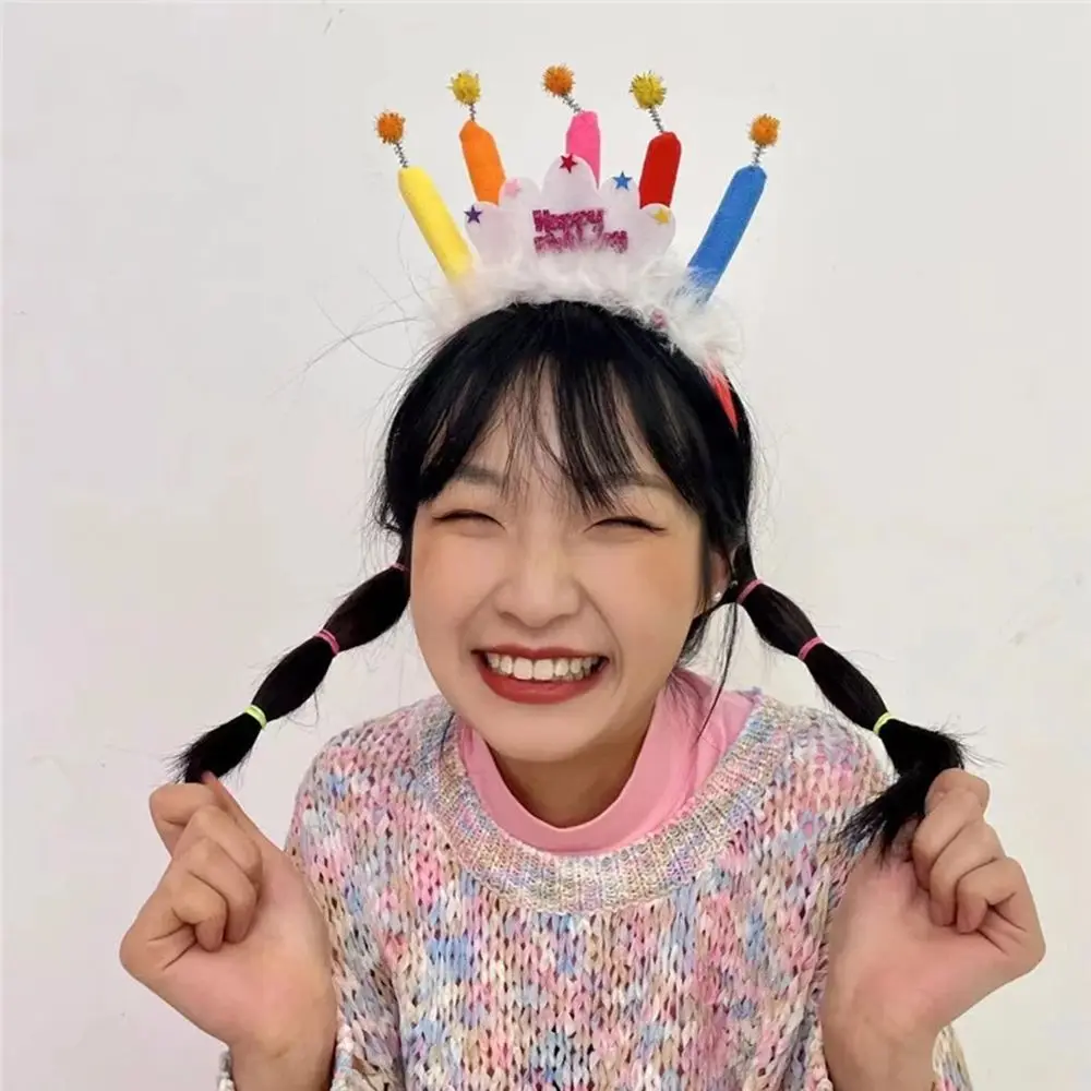 Hair Decor Children Candle Crown Headwear Headdress Korean Style Headband Birthday Hairband Hair Accessories Women Hair Hoop
Hair Decor Children Candle Crown Headwear Headdress Korean Style Headband Birthday Hairband Hair Accessories Women Hair Hoop