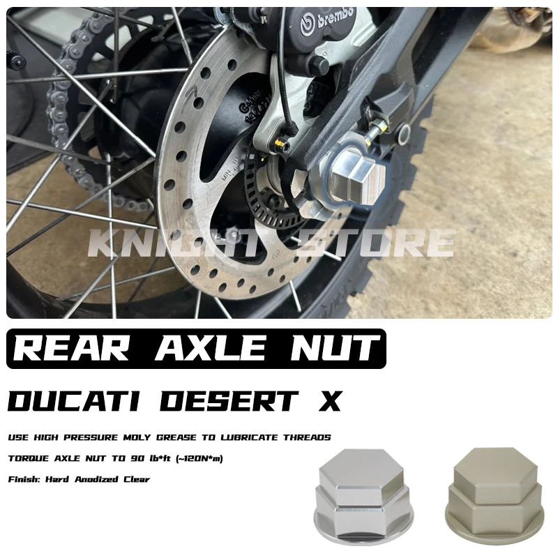 Заднее колесо, Легко Съемная гайка для DUCATI Desert X 2022 2023, аксессуары для мотоциклов, установка из алюминиевого сплава
Заднее колесо, Легко Съемная гайка для DUCATI Desert X 2022 2023, аксессуары для мотоциклов, установка из алюминиевого сплава