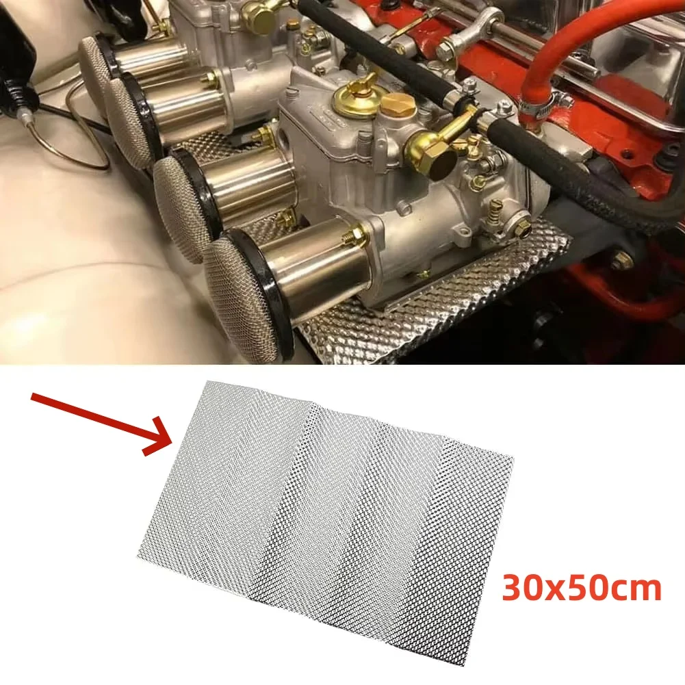 Silver Embossed Aluminum Heat Shield 30x50cm Turbo Manifold-Exhausts Electrical Direct Exhaust Replacement Tool Accessories
Silver Embossed Aluminum Heat Shield 30x50cm Turbo Manifold-Exhausts Electrical Direct Exhaust Replacement Tool Accessories