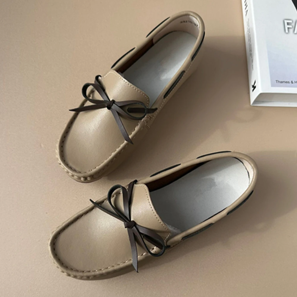 Maxdutti Nordic Minimalist Fashion Bow Shoes Woman Tie Soft Flat Shoes Women Genuine Leather Slip-On Loafers Women
Maxdutti Nordic Minimalist Fashion Bow Shoes Woman Tie Soft Flat Shoes Women Genuine Leather Slip-On Loafers Women