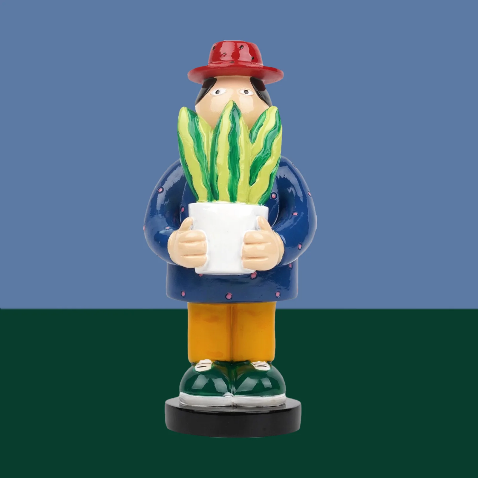 Man holding flowerpot in hand Inspired Artwork Modern Sculpture Home Decoration Statue Decoration
Man holding flowerpot in hand Inspired Artwork Modern Sculpture Home Decoration Statue Decoration