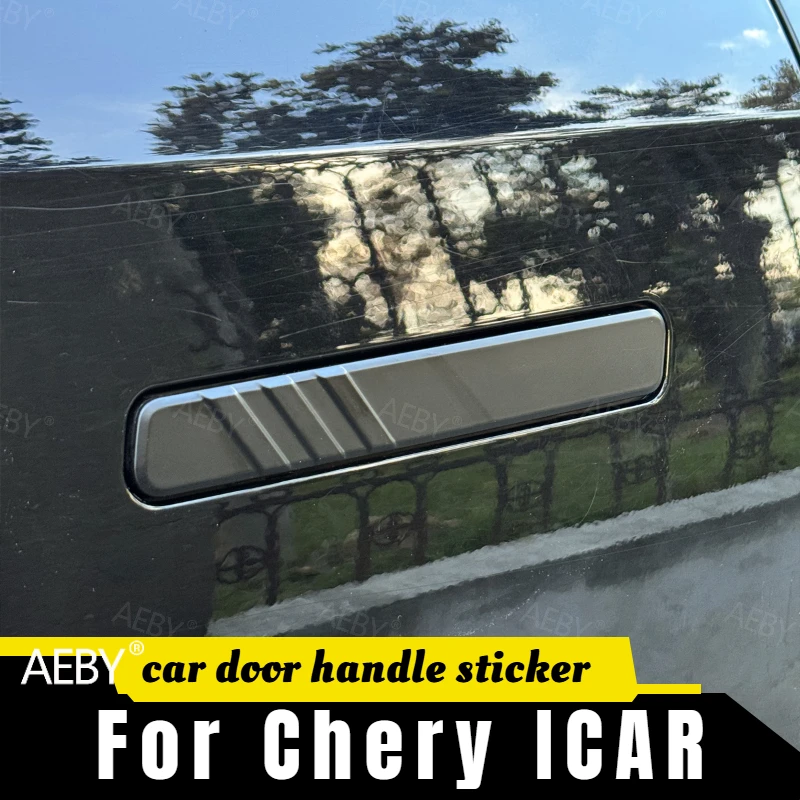 For Chery ICAR Door handle cover decorative frame protector,Car door handle sticker body protection,Anti-scratch,Accessories
For Chery ICAR Door handle cover decorative frame protector,Car door handle sticker body protection,Anti-scratch,Accessories