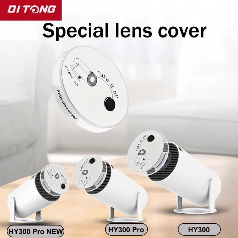 DITONG HY300 Pro+ lens cover Protect the lens and prevent dust for HY300 Ultra projector Plastic material Projector accessories
DITONG HY300 Pro+ lens cover Protect the lens and prevent dust for HY300 Ultra projector Plastic material Projector accessories
