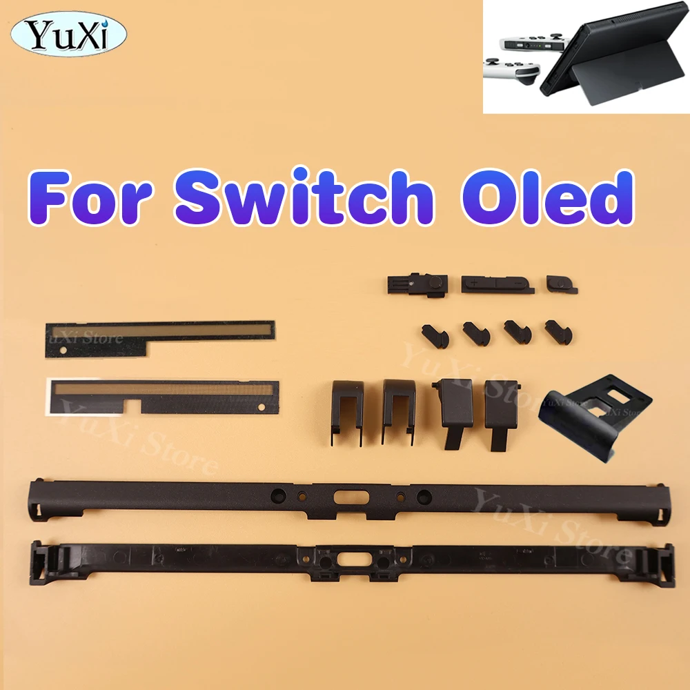 For Switch Oled Housing Shell Backplate Bottom Case Speaker Game Card Slot Anti-Skid Rubber Pad Power Button Dust Plug
For Switch Oled Housing Shell Backplate Bottom Case Speaker Game Card Slot Anti-Skid Rubber Pad Power Button Dust Plug