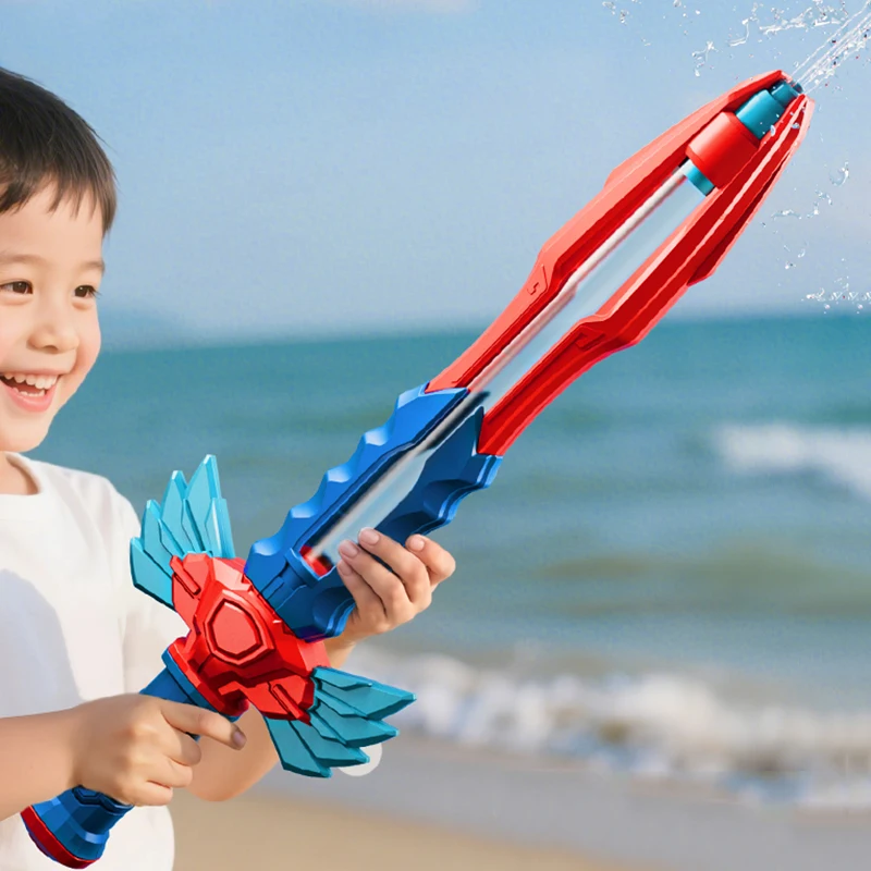 New Pull up Water Gun Sword Toy Water Gun Manual Water Gun Sword Squirt Gun Summer Children Outdoor Water Play Toys Kids Gift
New Pull up Water Gun Sword Toy Water Gun Manual Water Gun Sword Squirt Gun Summer Children Outdoor Water Play Toys Kids Gift