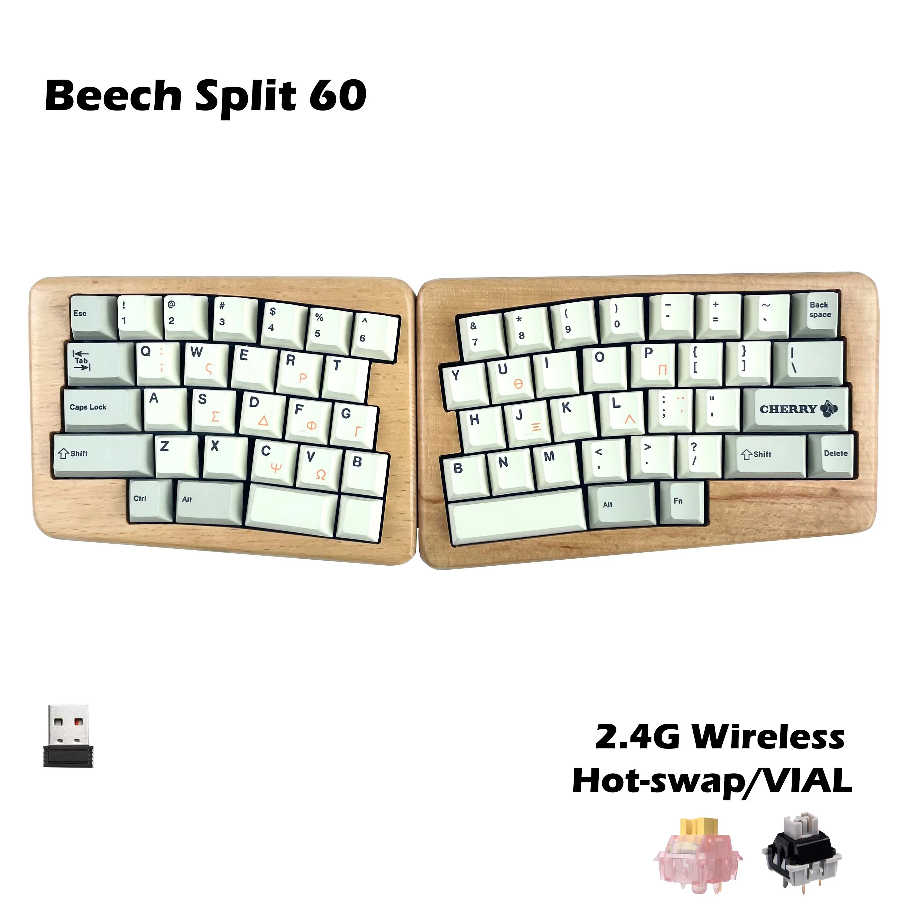 Механическая клавиатура Wooden Beech Split 60 с эргономичным дизайном, программируемая, с возможностью горячей замены переключателей, полноразмерная клавиатура с PBT-кейкапами, подарок
Механическая клавиатура Wooden Beech Split 60 с эргономичным дизайном, программируемая, с возможностью горячей замены переключателей, полноразмерная клавиатура с PBT-кейкапами, подарок