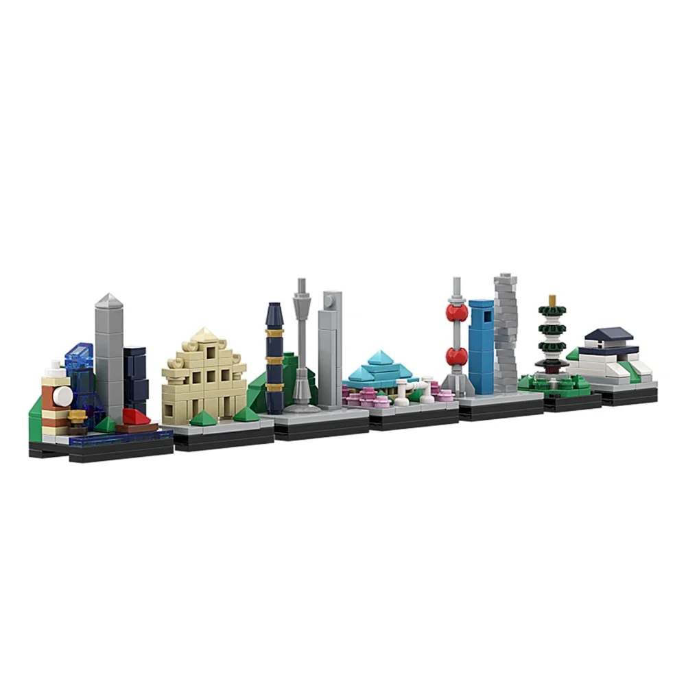 Gobricks MOC Landmark Пекин Тяньнань Квадратный горизонт Архитектура Набор строительных блоков Восточный жемчуг ТВ Башня Кирпич Детские игрушки
Gobricks MOC Landmark Пекин Тяньнань Квадратный горизонт Архитектура Набор строительных блоков Восточный жемчуг ТВ Башня Кирпич Детские игрушки