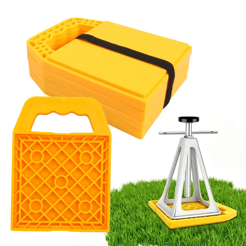 RV Stabilizing Jack Pads Camper Jack Pads RV Leveling Blocks with Handle Camper Stabilizer Blocks for Travel Trailer
RV Stabilizing Jack Pads Camper Jack Pads RV Leveling Blocks with Handle Camper Stabilizer Blocks for Travel Trailer