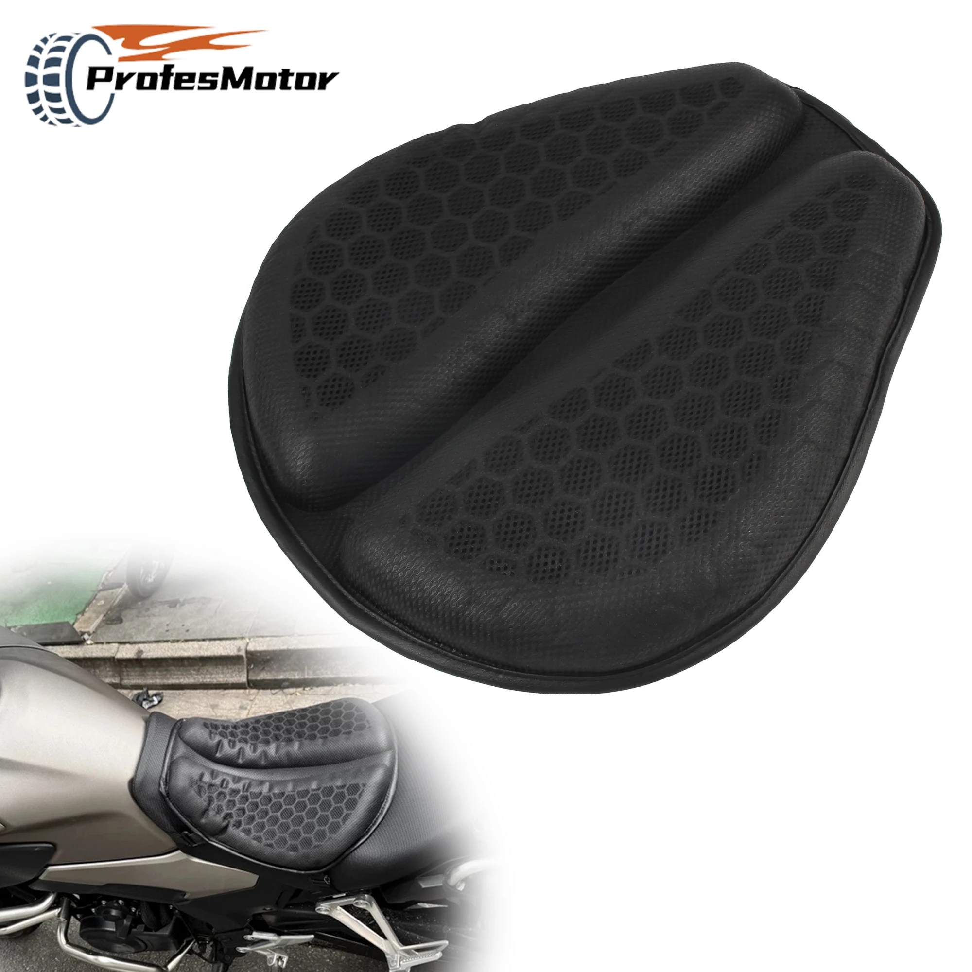 Motorcycle Anti-slipSeat Cushion Foldable 3D Honeycomb Motorbike Shock-Absorbing Breathable Pressure-Relieving Seat Cushion
Motorcycle Anti-slipSeat Cushion Foldable 3D Honeycomb Motorbike Shock-Absorbing Breathable Pressure-Relieving Seat Cushion